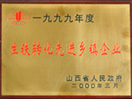 生鐵轉(zhuǎn)化先進(jìn)鄉(xiāng)鎮(zhèn)企業(yè)